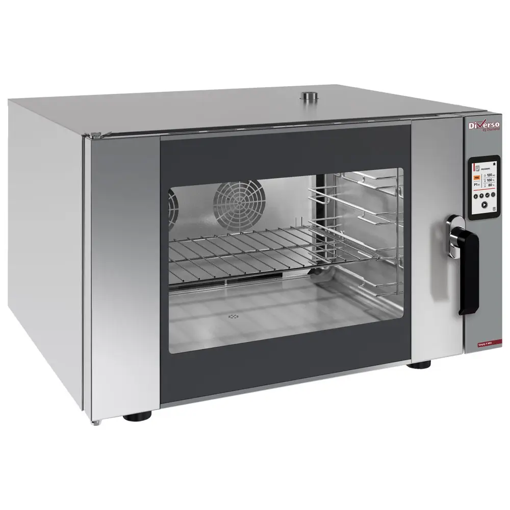 Diverso WR-FCV4-DG Electric steam-convection oven, 2 speeds, TOUCH SCREEN (with core probe) - Image 2