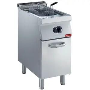Diamond G17/F15A4-N Single Basket Freestanding Gas Fryer on Neutral Closed Cupboard