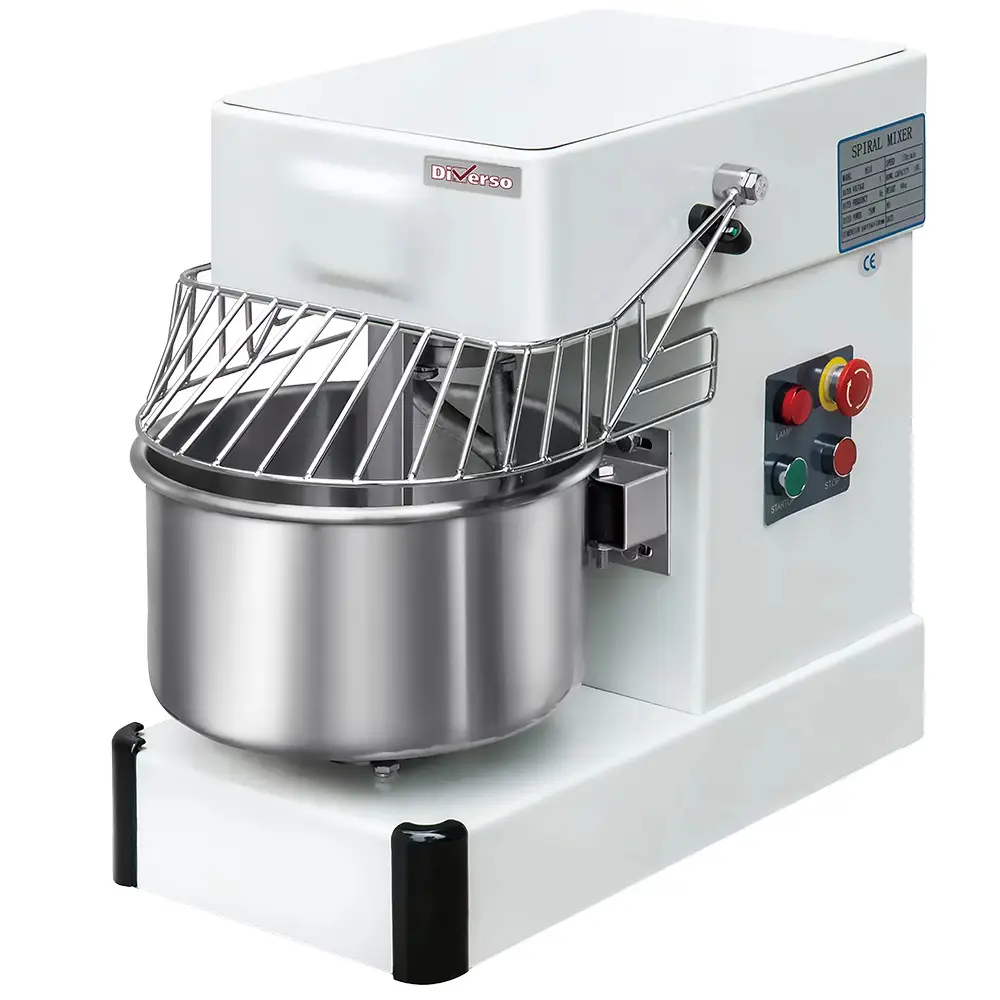 Diverso WR-SDTM-10 Spiral mixer, 10 liters, on wheels