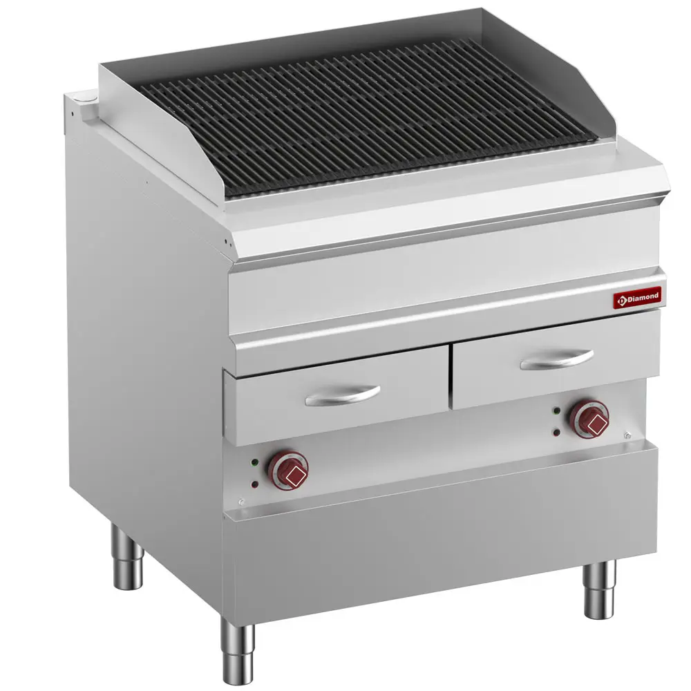 Diamond E7/GVQA8-N Freestanding Steam Electric Griddle Double Sided, 12kW