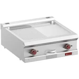 Diamond E7/PMCD7T-N Electric 1/2 Smooth 1/2 Ribbed Fry Top Grill, 10kW
