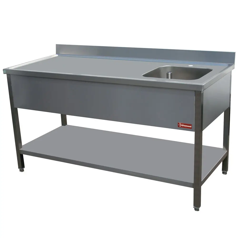 Diamond TV1471DA Chef Table Right Tank 400X400Xh275