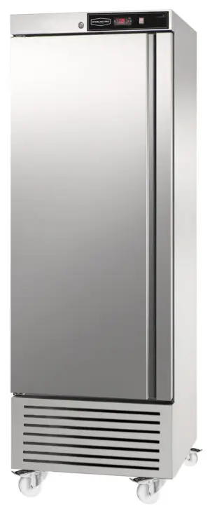 Sterling Pro Green SPI600L Single Door Left Hinged Upright Fridge, 600 Litres