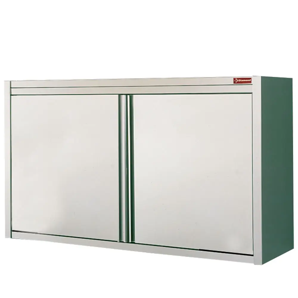 Diamond PSC80/B Wall Cupboard With Sliding Doors