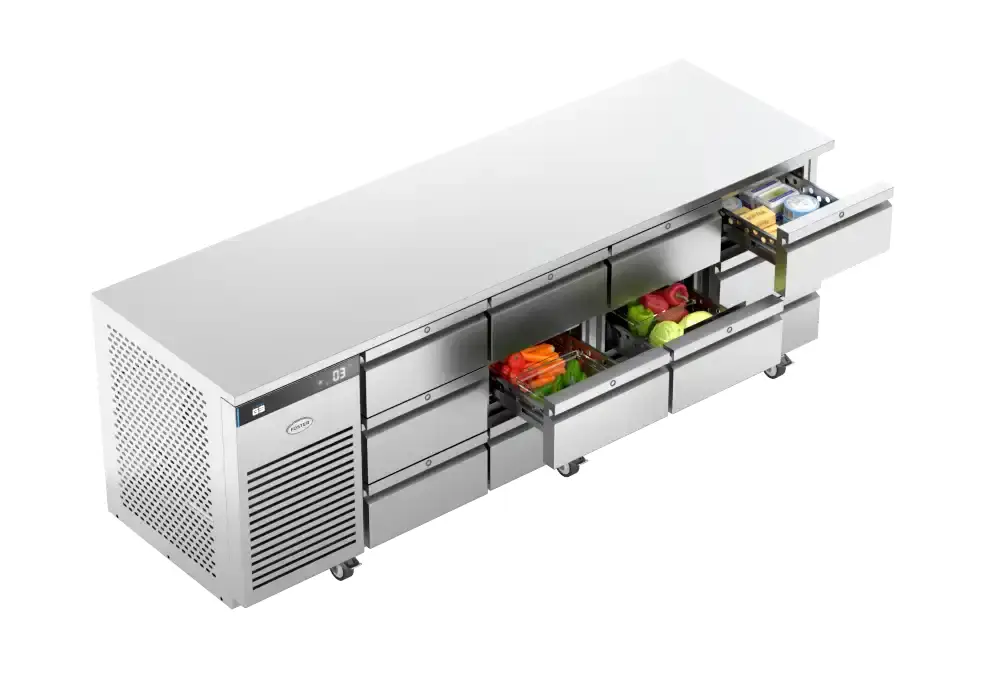 Foster EP1/4H/43-336 EcoPro G3 12 Drawer Refrigerated Counter, 585 Litres - Image 4
