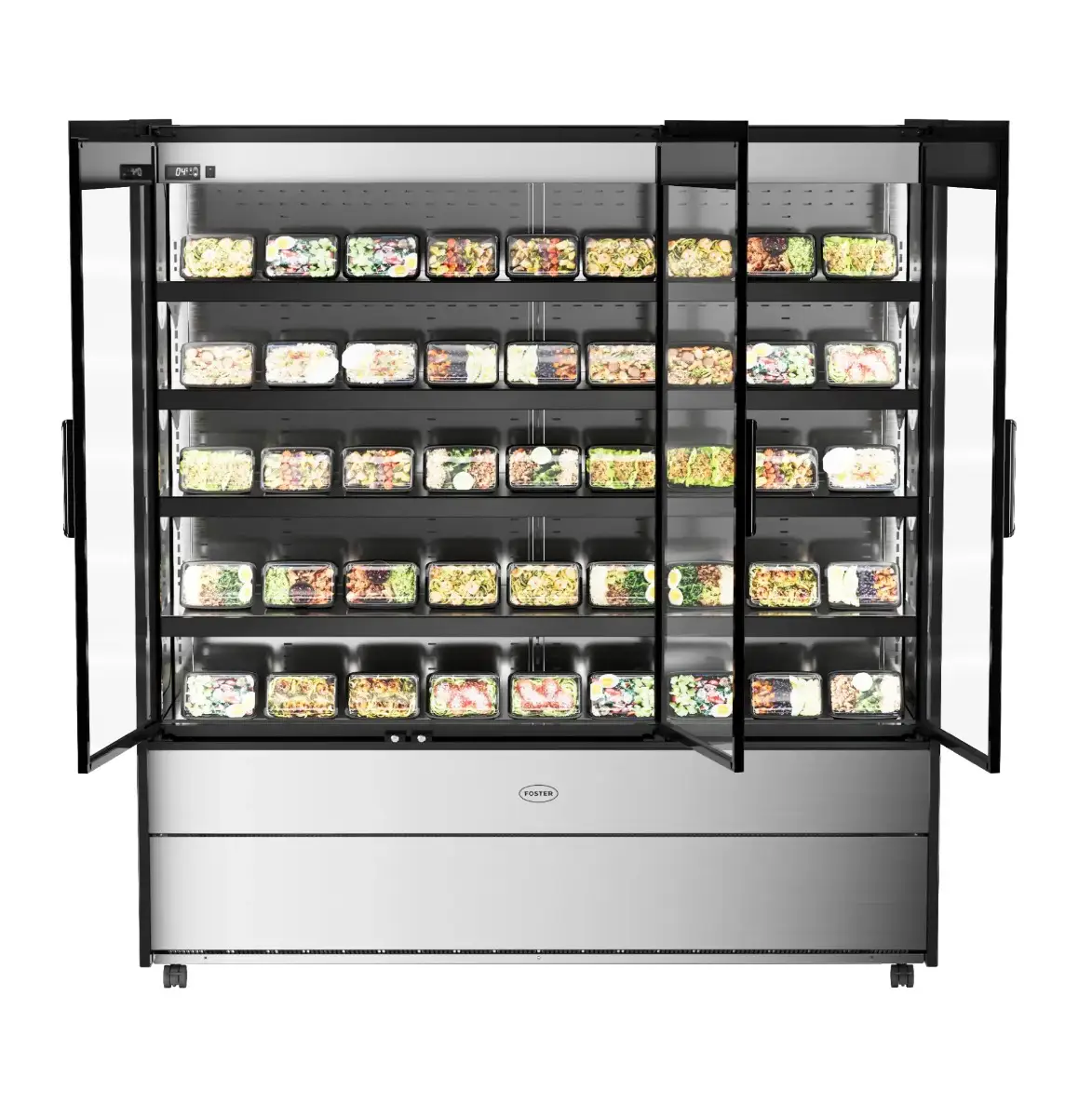 Foster EMD1800G/44-110 EcoShow Multideck with Triple Glass Doors, 1795mm - Image 5
