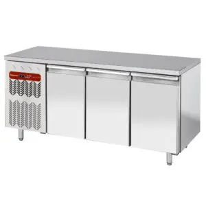 Diamond TG3N/HGX-R2 3 Door Stainless Steel Refrigerated Counter, 405 Litres
