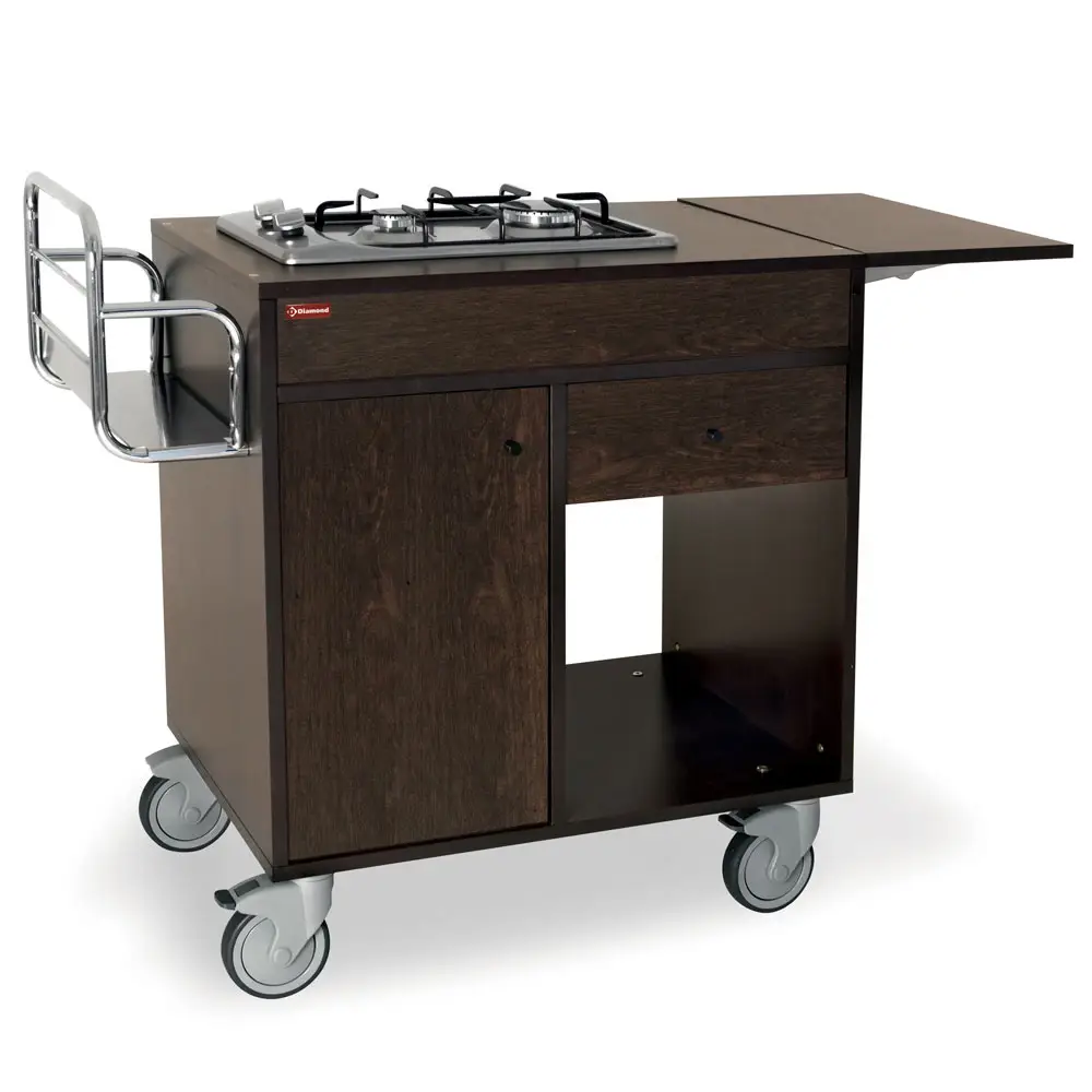 Diamond CF/2FW 2 Stove Freestanding Gas Range Cooker on Trolley