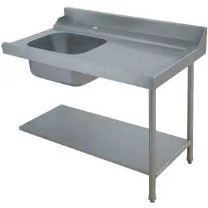 Diamond DTV-12 Right Pre-Wash Entry Table