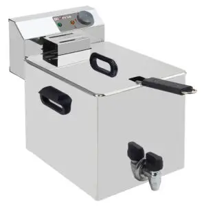 Diverso WR-EF08-S8 Electric table top fryer 8 liters + tap