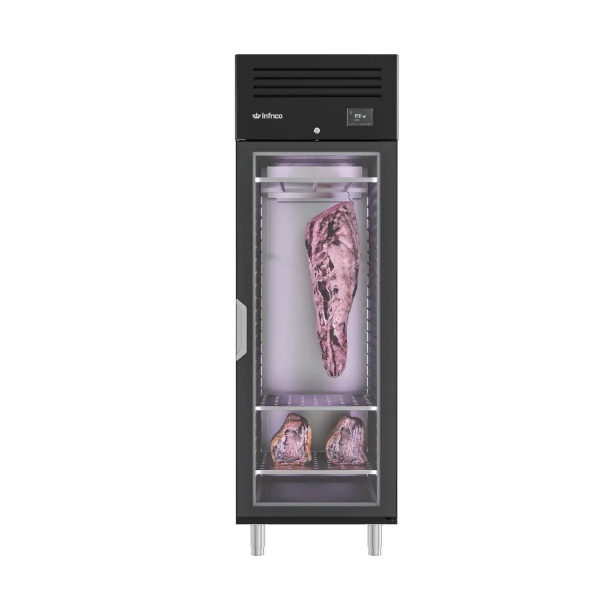 INFRICO Black With Glass Door Meat Ager - Image 2