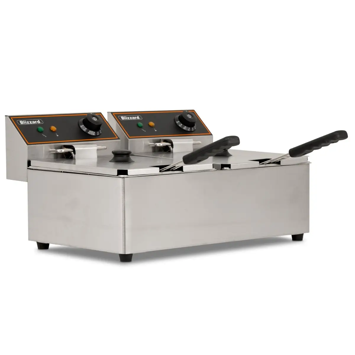 BLIZZARD 12L Double Tank Electric Fryer - Image 2