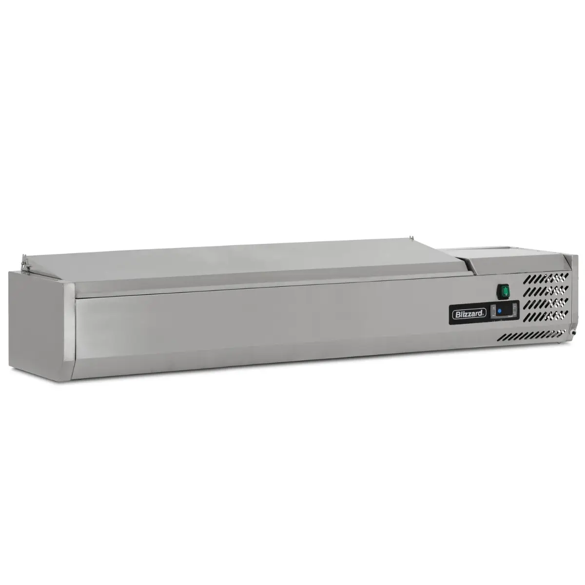 BLIZZARD 1.5m Hinged 1/3 Gastronorm Prep Top - Image 3