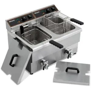 BLIZZARD 16L Double Tank Electric Fryer