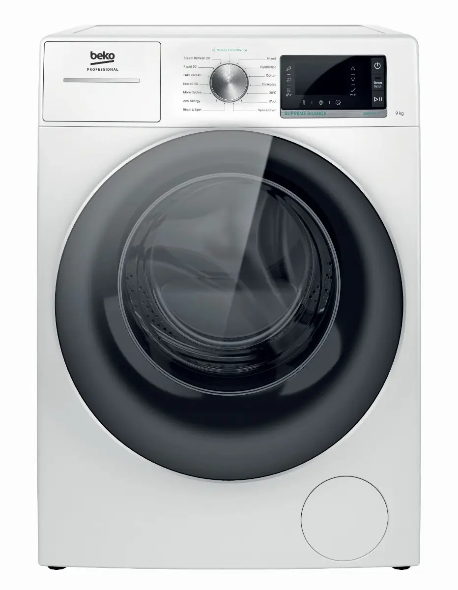 Beko Professional AWB912-PRO-BP Commercial Washer, 9kg