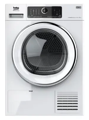 Beko Professional AWZ9HP-PRO-BP Heat Pump Condenser Dryer, 9kg