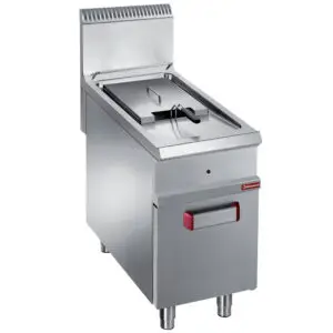 Diamond G9/F18A4 Single Basket Freestanding Gas Fryer on Closed Cupboard