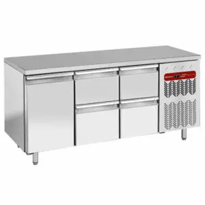 Diamond TG3N/H-R2_2XK1/2-H 4 Drawer Stainless Steel Refrigerated Counter