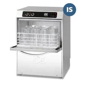 DC SG35IS Standard Range 350mm Basket Frontloading Commercial Glasswasher with Integral Water Softener, 14 Pint Capacity