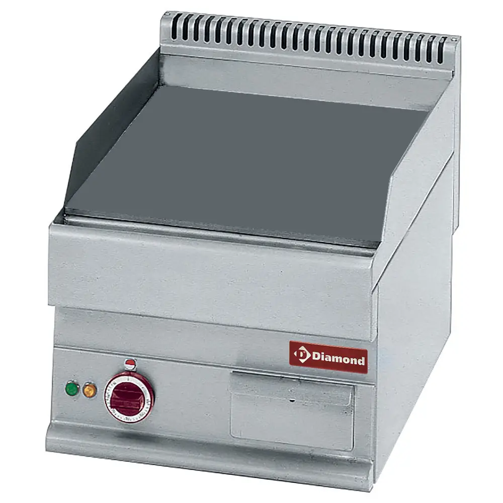 Diamond E65/PL4T-230V/3- Smooth Cooking Plate Countertop Electric Griddle, 4.5kW
