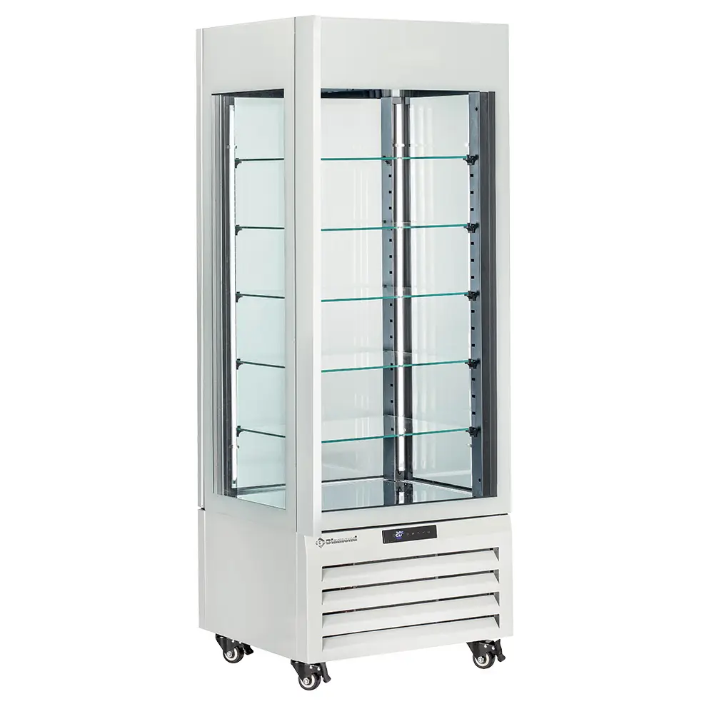 Diamond MAX-507-BW 5 Levels Glass Ice Cream & Pastry Showcase, 440 Litres