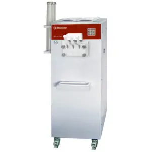 Diamond DST/2-27AG Soft ice-cream machine, 2 flavors + mixed ice-cream, 22.5 Kg/h, air conden.