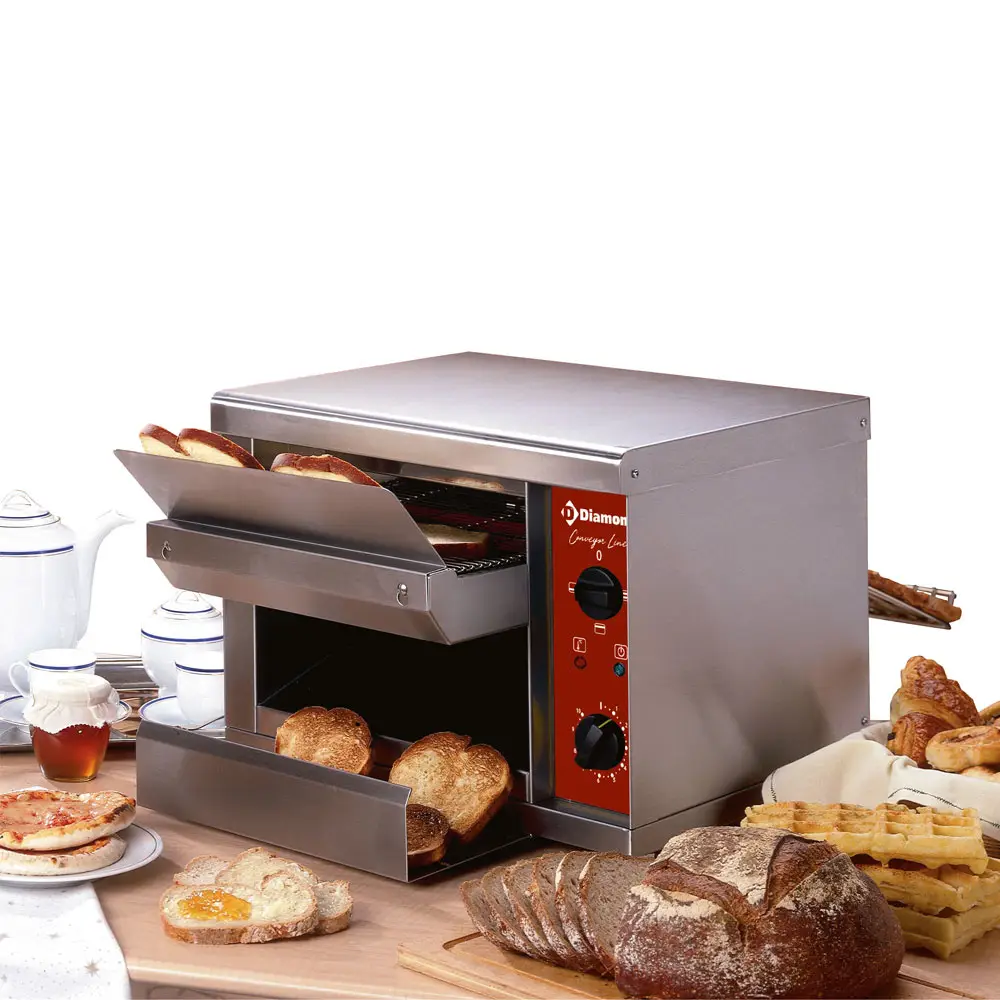 Diamond TA/540 Automatic Toaster, 540 Toasts per Hour