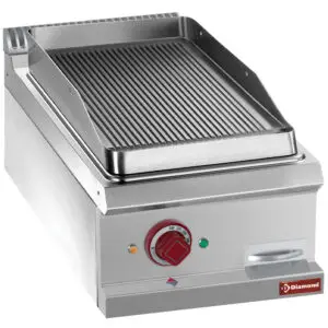 Diamond E7/PR4T Electric fry top ribbed, module 1/2  -TOP-