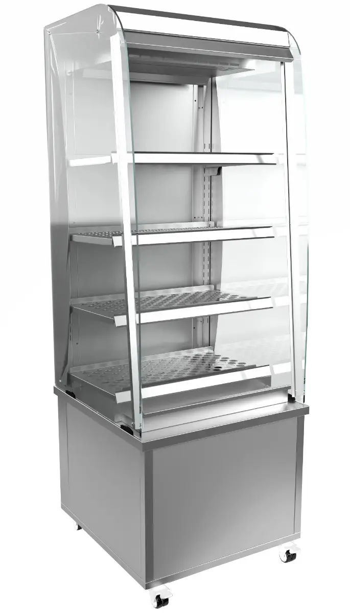 Moffat MH1MIB Heated Grab & Go Display Package with Basket - Image 2