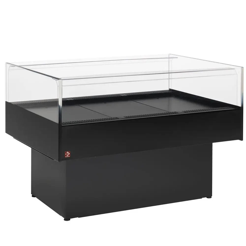 Diamond BN150/V-B5/P9 Black Panoramic Self-service Refrigerated Counter