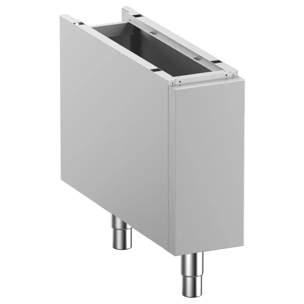 Diamond N7/BA2C-RN Closed Base On Removable Feet In Stainless Steel