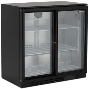 BLIZZARD Double Sliding Glass Door Bottle Cooler