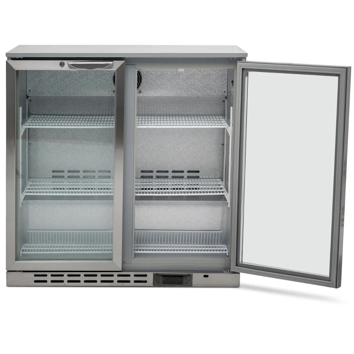 BLIZZARD Double Hinged Glass Door Bottle Cooler - Image 3