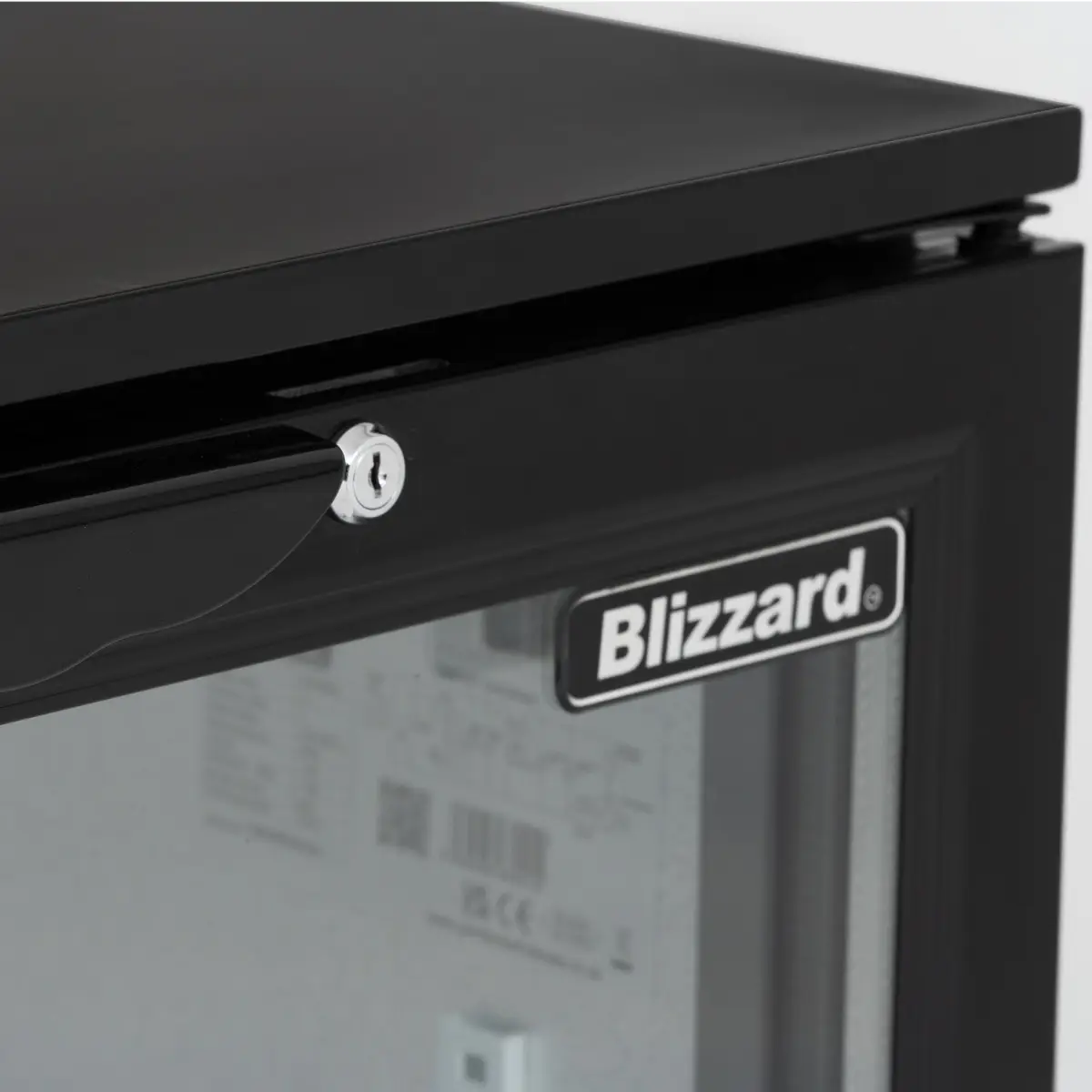 BLIZZARD Low Height Triple Hinged Glass Door Bottle Cooler - Image 6