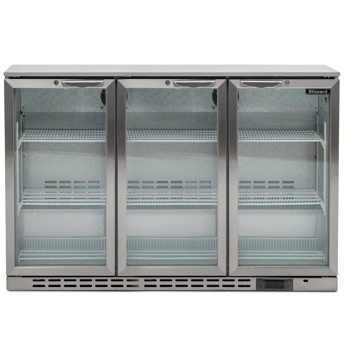 BLIZZARD Triple Hinged Glass Door Bottle Cooler - Image 2