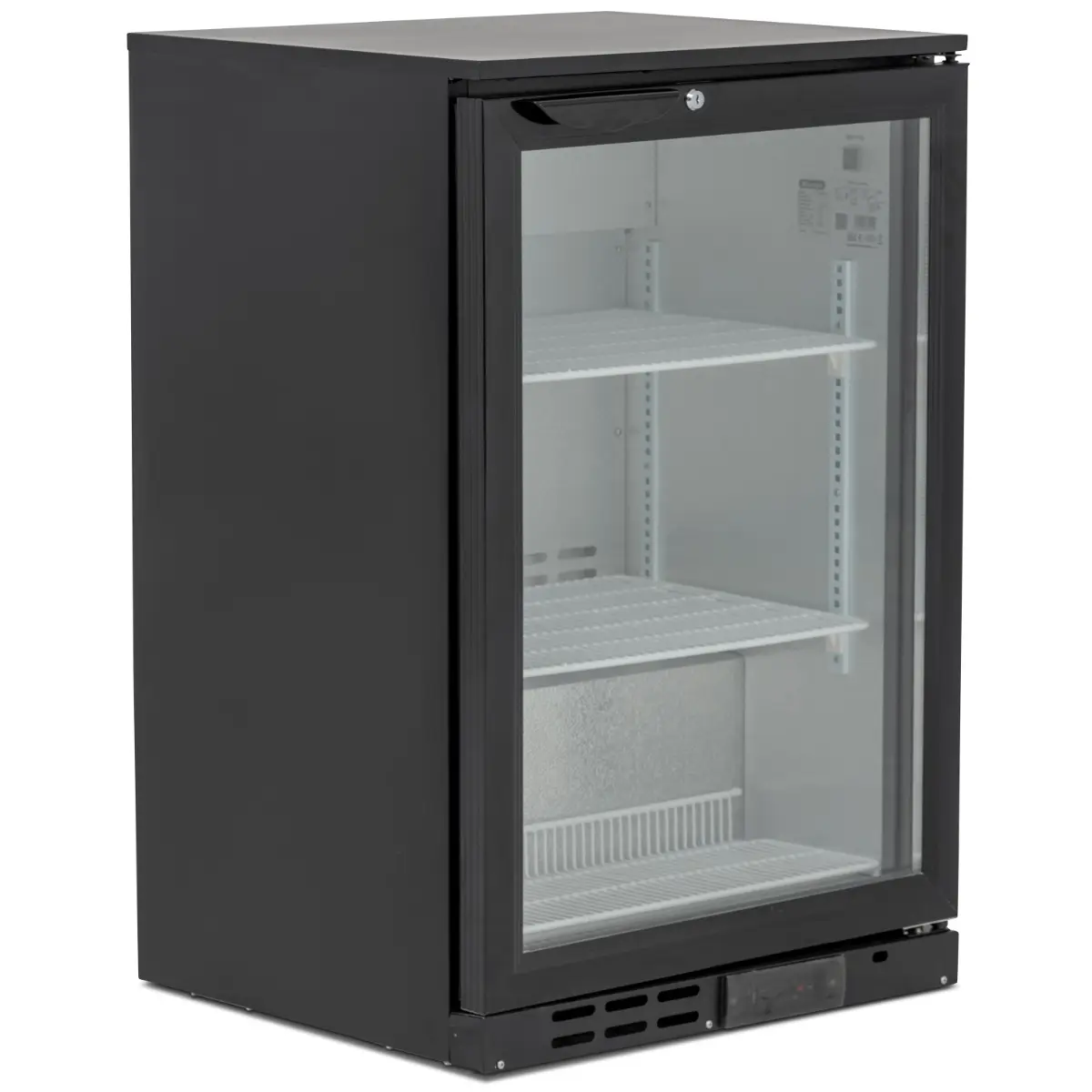 BLIZZARD Single Hinged Glass Door Bottle Cooler