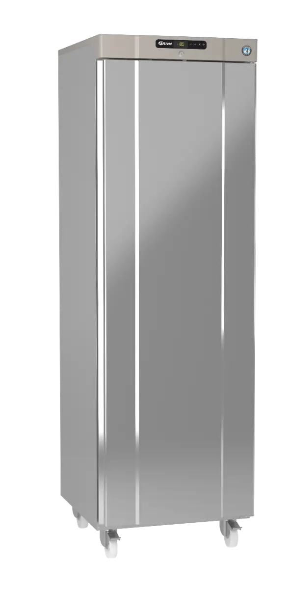 Hoshizaki Compact F420 R-C DR G U Single Door Stainless Steel Upright Freezer, 343 Litres