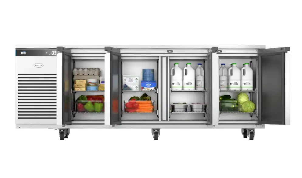 Foster EP1/4H/43-260 EcoPro G3 4 Door Refrigerated Counter, 585 Litres - Image 2