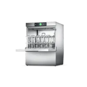 Hobart GPCROIW-10B 500mm Basket Frontloading Commercial Glasswasher with Chemical Pump, Drain Pump & RO, 25 Pint Capacity