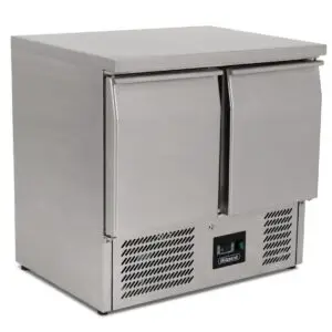 BLIZZARD Compact Double Door Counter Refrigerator