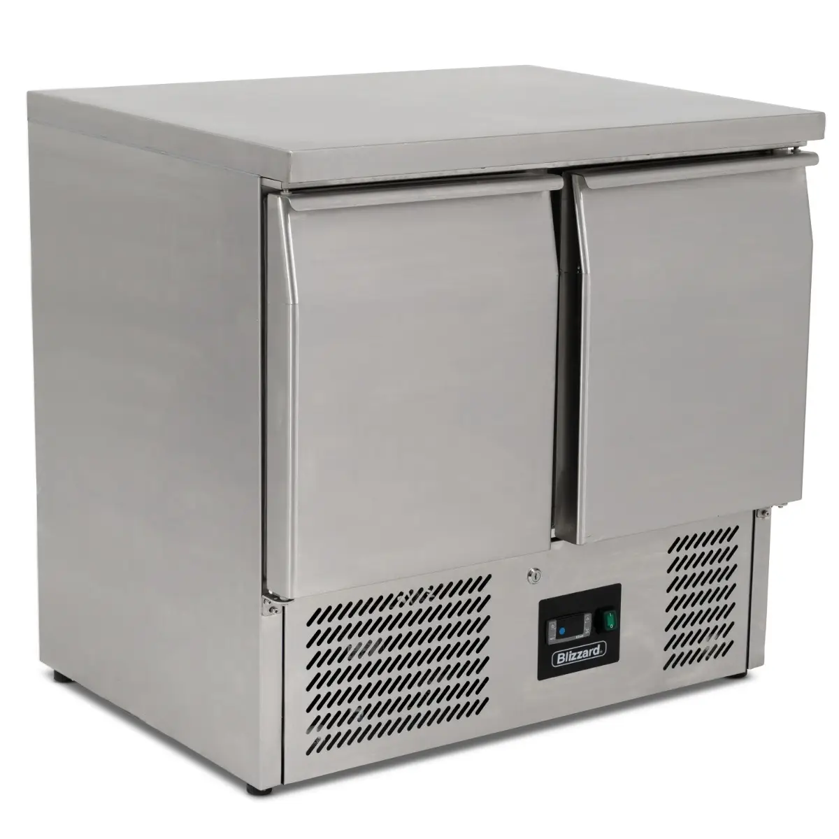BLIZZARD Compact Double Door Counter Refrigerator