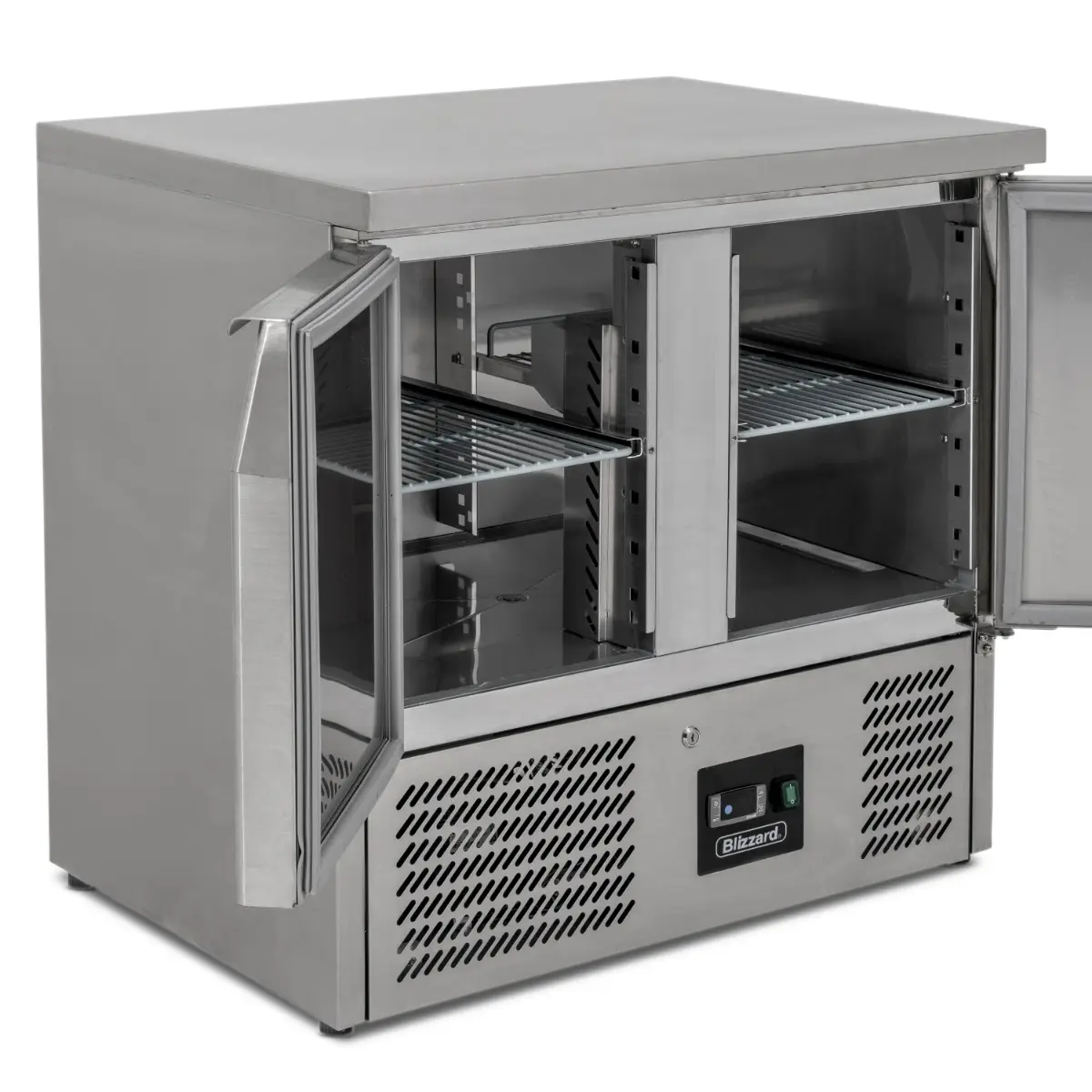 BLIZZARD Compact Double Door Counter Refrigerator - Image 4