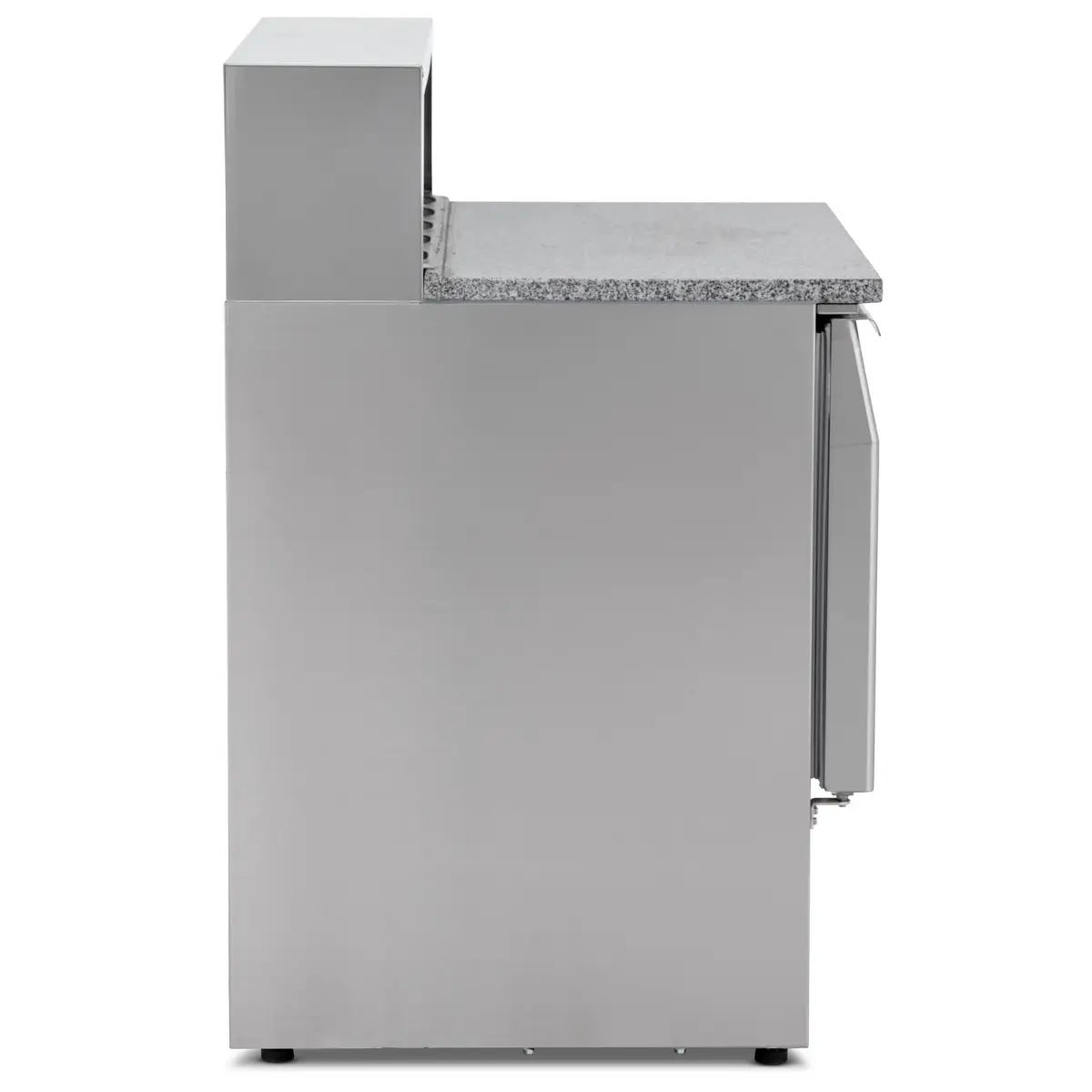 BLIZZARD Compact Triple Door Refrigerated Pizza Prep Counter - Image 3