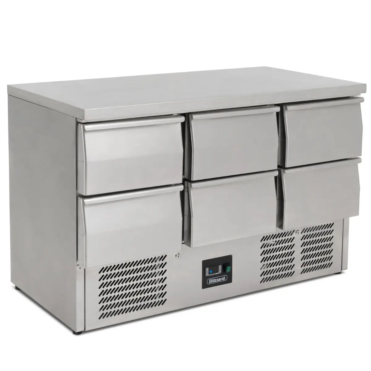 BLIZZARD Compact Six Drawer Counter Refrigerator