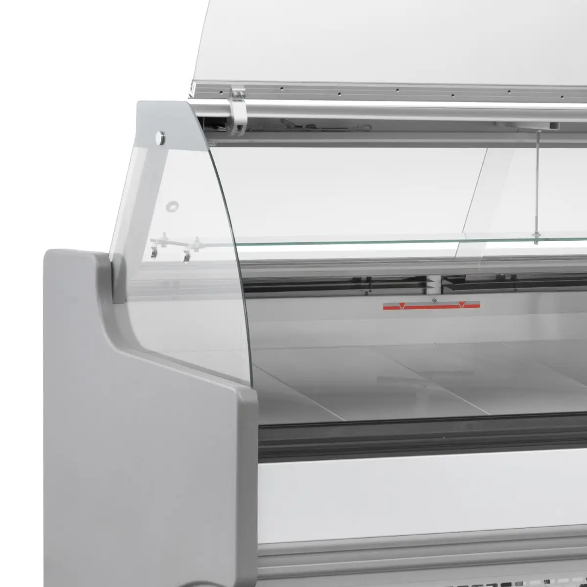 BLIZZARD 2.5m Curved Glass Serve Over Counter - Image 5