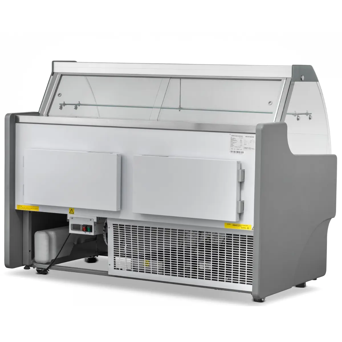 BLIZZARD 1.5m Curved Glass Serve Over Counter - Image 3