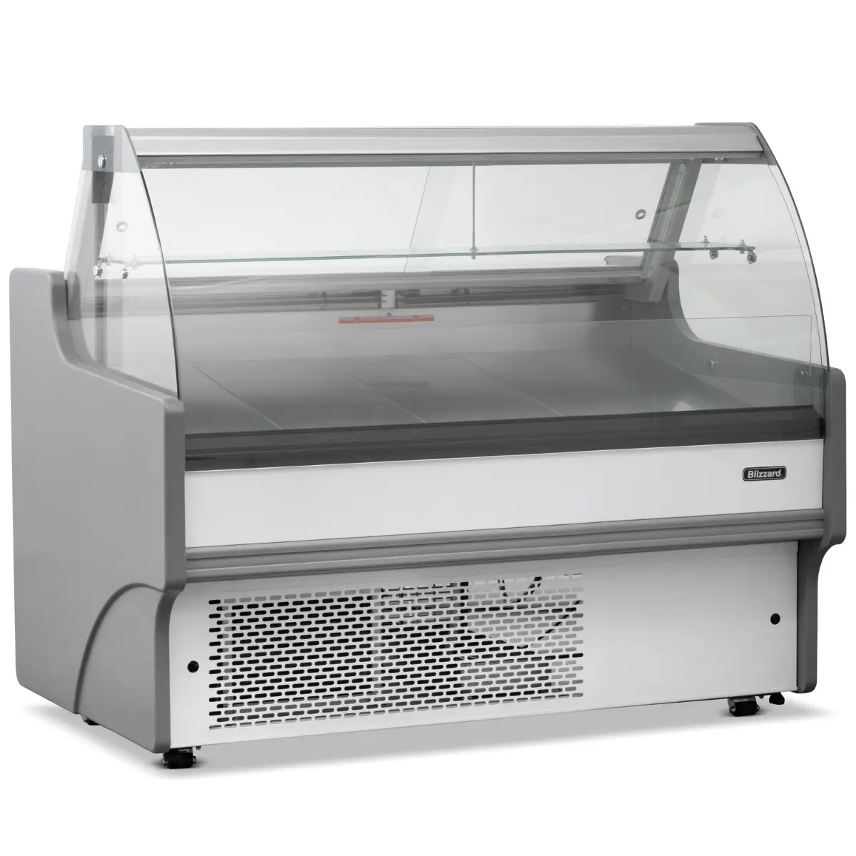 BLIZZARD 1.3m Curved Glass Serve Over Counter