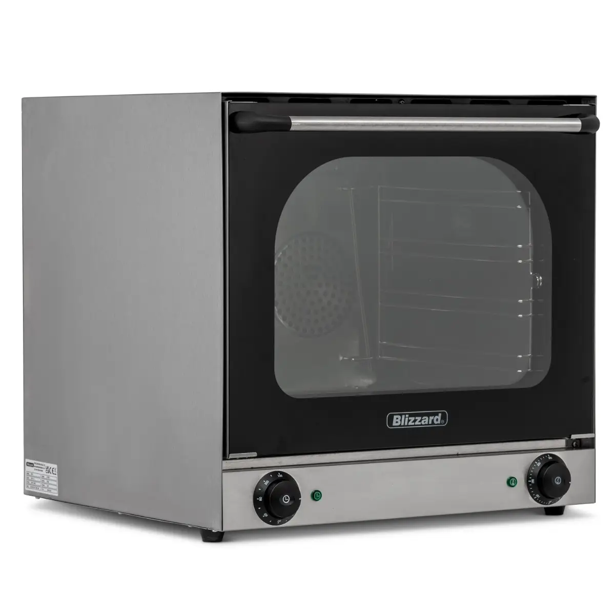BLIZZARD 2670W Glass Door Convection Oven