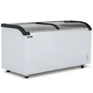 BLIZZARD 620L Curved Glass Lid Freezer