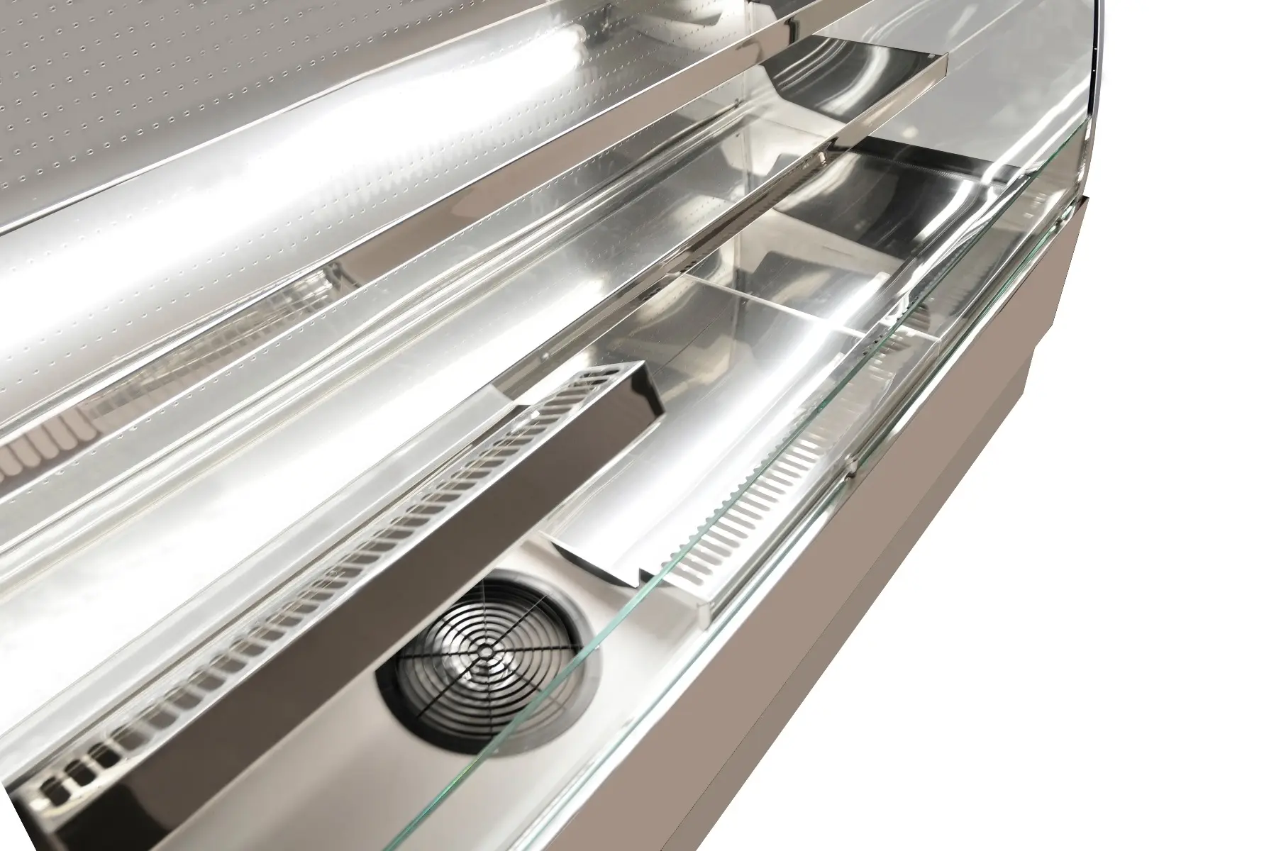 Sterling Pro EVO-SELF-120-SS Stainless Steel Self Service Patisserie Counter, 1200mm - Image 3